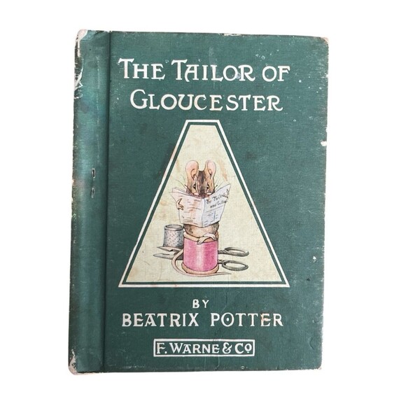 Beatrix Potter 4 Vintage Mini Books Timmy Tiptoes Tailor Gloucester Peter Rabbit - Picture 5 of 16